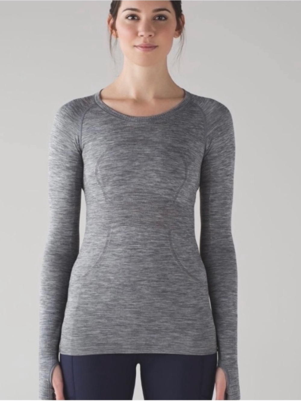 Lululemon Swiftly Tech Long Sleeve Gray Size 6